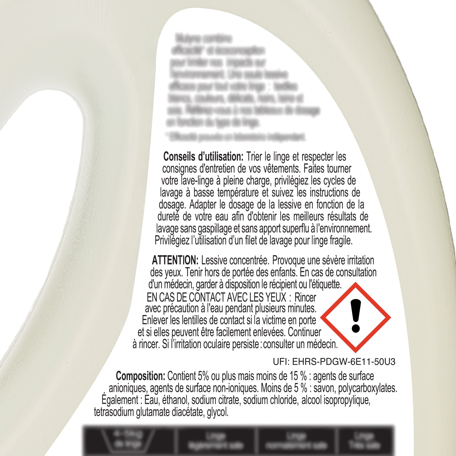 Lessive liquide hypoallergénique 10L VRAC - 200 lavages économique – Mutyne